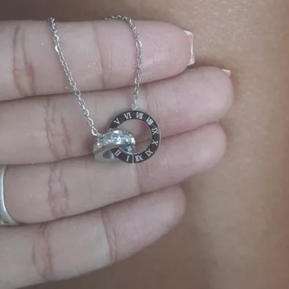 Dainty Numerals  Fashion Buckle Designer Casual Chic Necklace Basic Layered - Picture 7 of 16